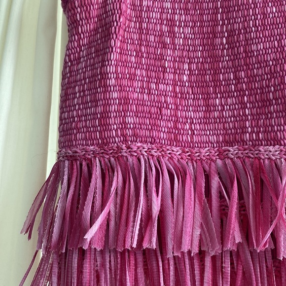 Club Monaco - size XS - pink tank top - super fun, great material - Picture 2 of 7